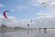 skysurf sur la plage du Havre