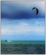 kite surfing...