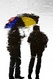 Le couple au parapluie