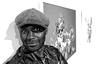 Melain Nzindou - peintre France/Congo, 2021